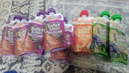 Happy Tot - Super Bellies - Qty 12 - $10