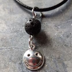 Smile Face Aromatherapy Necklace 