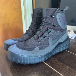 Black Nike Boots, Air Wild, 11
