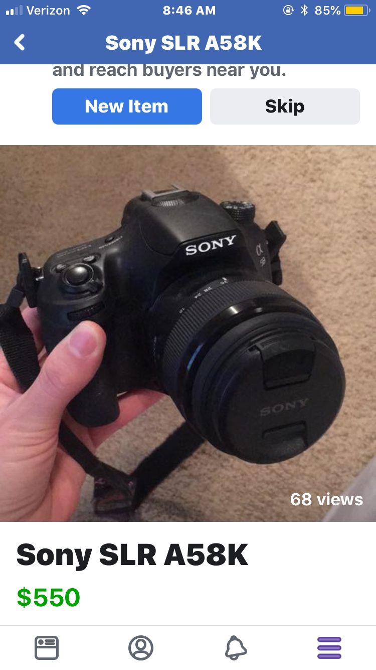 SONY SLR A58K