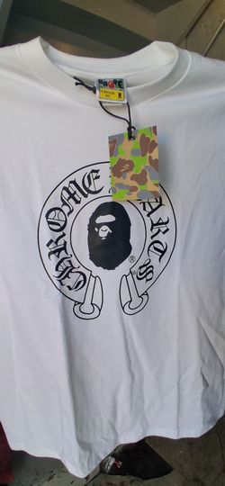 Bape chrome heart t shirt