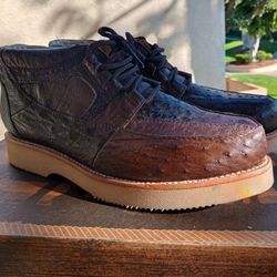 Botas de Avestruz Piel Original