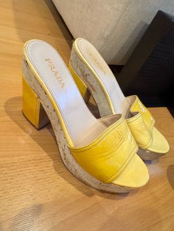 Prada Platform Sandals  Calzature Donna 39.5