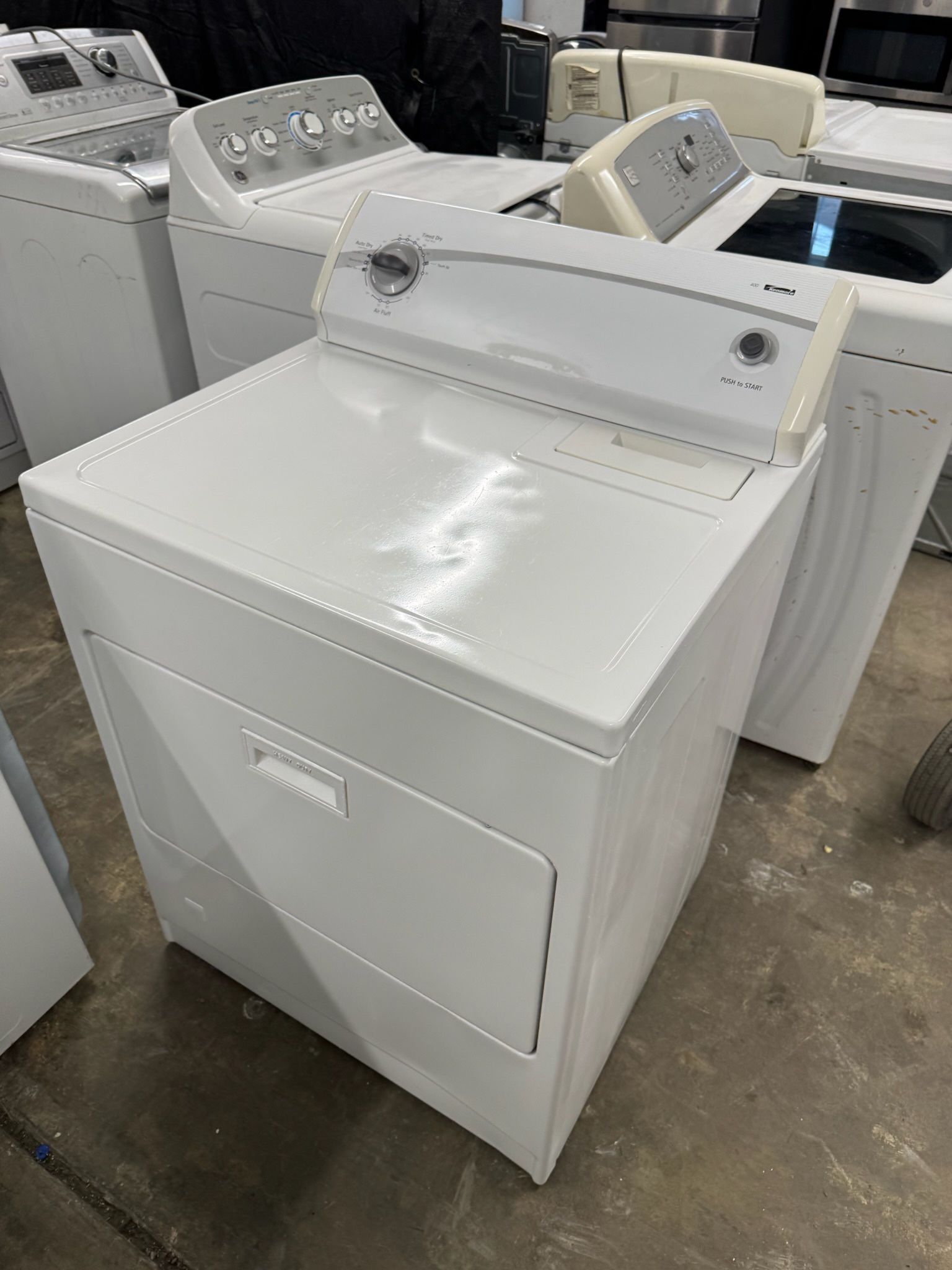 Used Kenmore Gas Dryer With Warranty