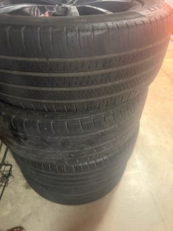 Dodge challenger factory tires and rims