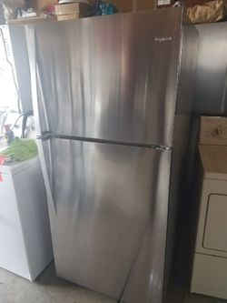 Stainless steel refrigerator whirlpool