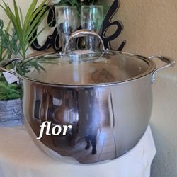 OLLA DE 22 QT DE ACERO INOXIDABLE TRI PLY PRINCESS HOUSE 🌻 🌾 