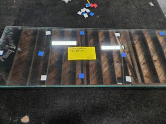 2 Pieces 1/4" Tempered Glass