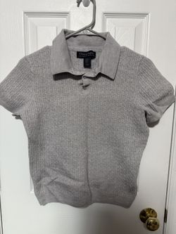 Christian Lacroix Light Gray Merino Wool Knit