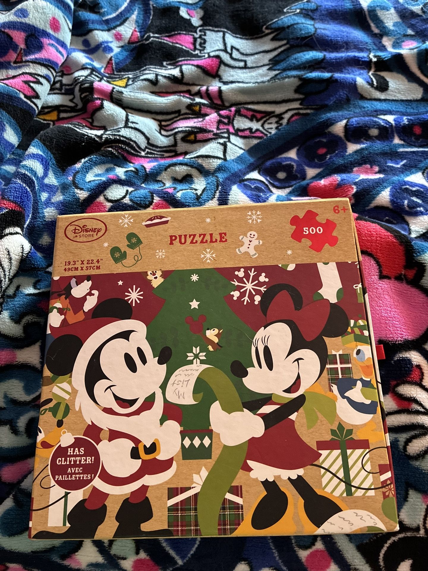 Disney Puzzle Minnie & Mickey Mouse