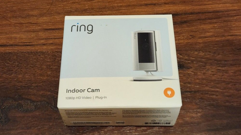 RING Plug-In Indoor Cam Smart Security Wifi Video Camera 2nd gen