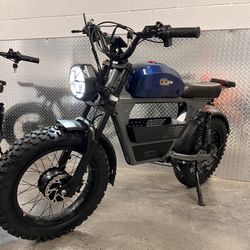 NEW! 3000 W, Electric Bike, Dual Motors, 40 Mph, AWD, Full Suspension, Blue Or Yellow Battery, Free Delivery 🚚 + Lock 🔐 