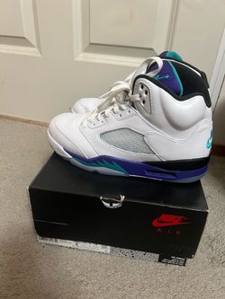 VNDS JORDAN 5 GRAPE SIZE 9