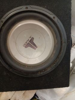Jl audio speaker