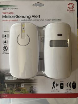 Wireless Motion-sensing Alert