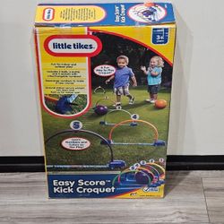 NEW Little Tikes Easy Score KICK Croquet Set