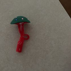 Starbucks Straw Topper collector item Mushroom