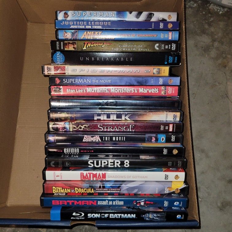 Assorted DVD's DC