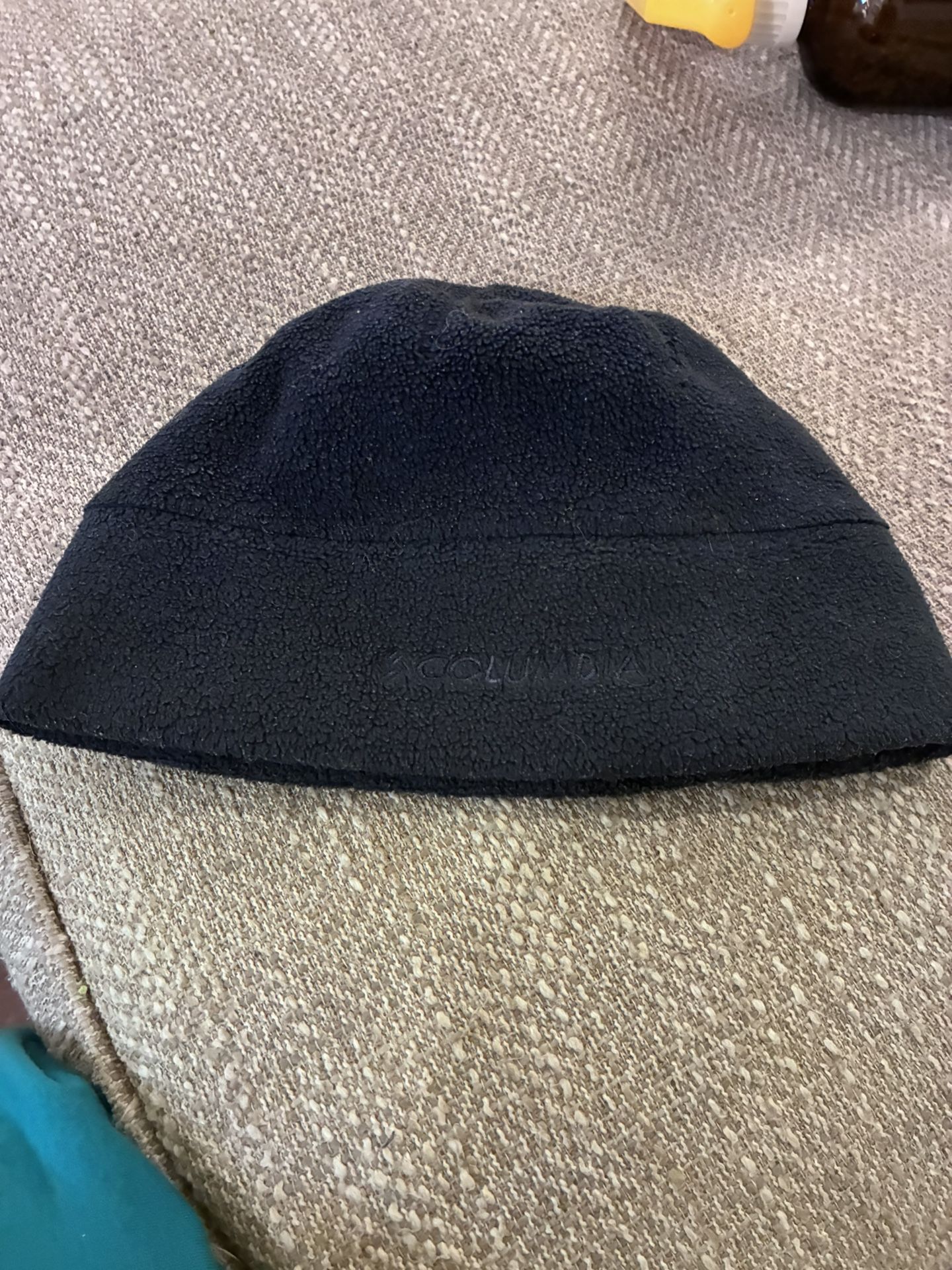 Columbia Navy Blue Fleece Winter Cap Youth Small