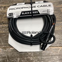 Microphone Cable 20 Feet Roland $25
