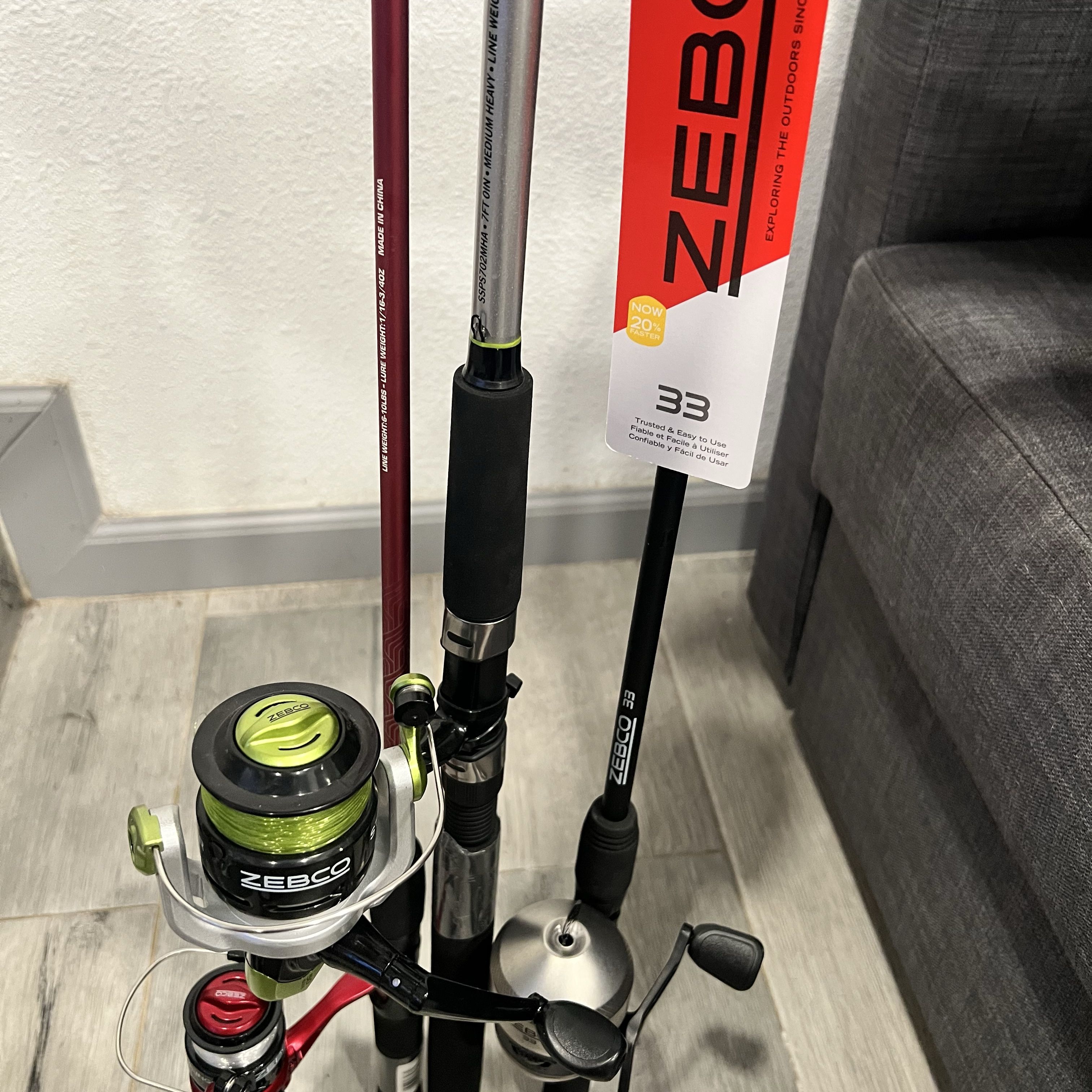 Fishing poles