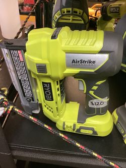 RYOBI 18v 23ga Pin Nailer (Tool-Only) $110