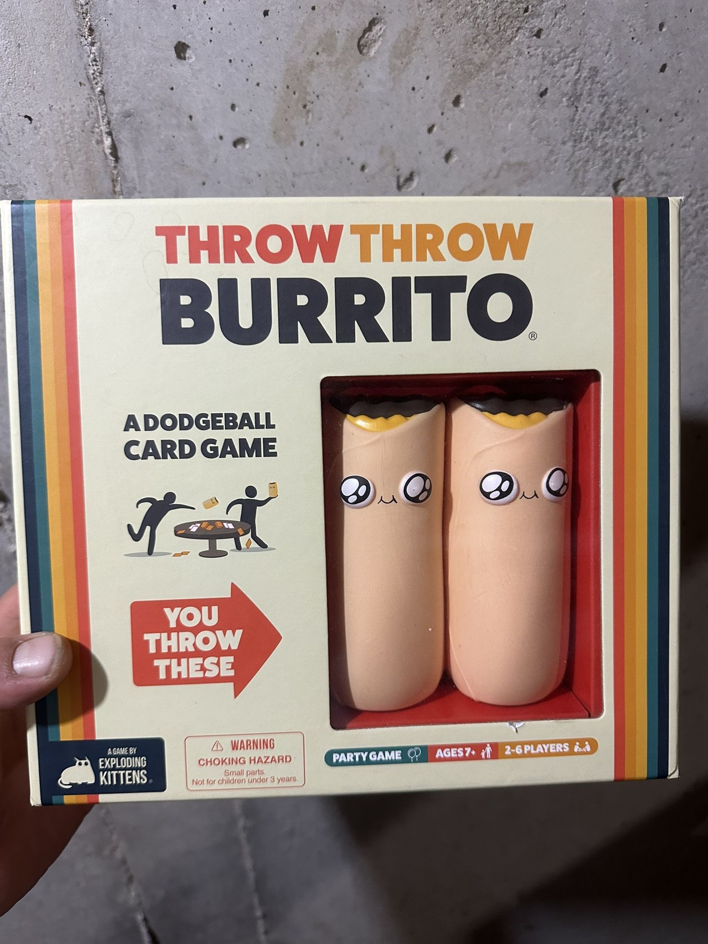 Throw Throw Burrito Game ( Never Used )