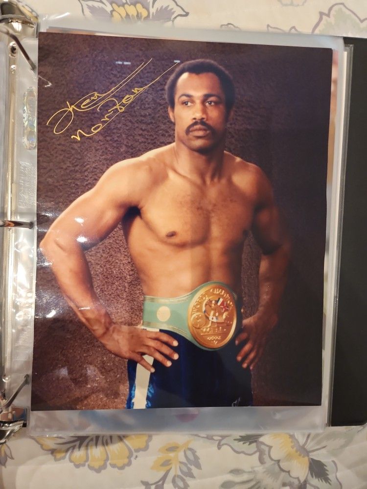 Ken Norton Signed 8x10 Picture