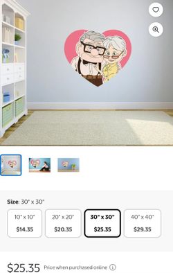 Disney Pixar UP Wall Decals 