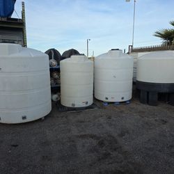 Used potable Water Storage Tanks