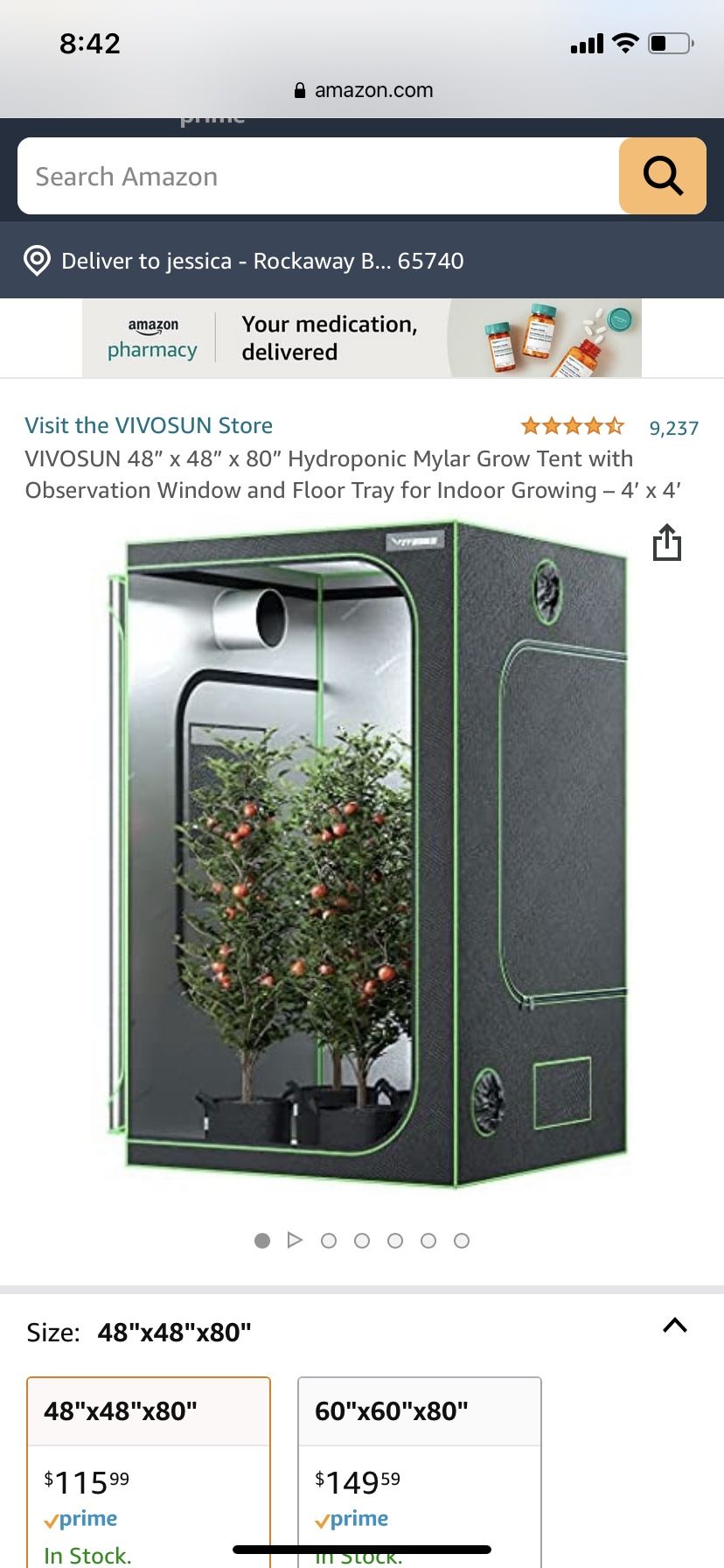 Grow Tent And Lights