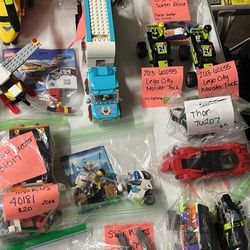 Legos! TMNT, Marvel, Lego City, Creator, Technic, Disney