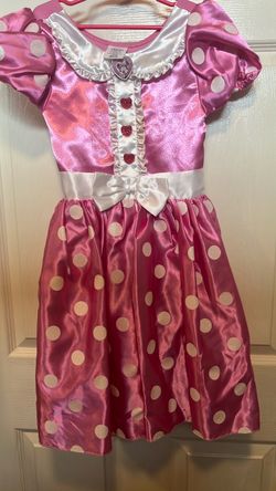 Disney Pink Minnie Mouse Girls Costume Dress