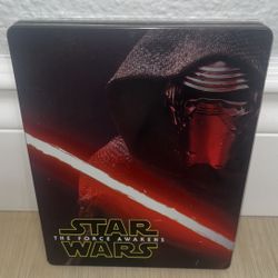 Star Wars The Force Awakens Steelbook Blu-ray DVD 