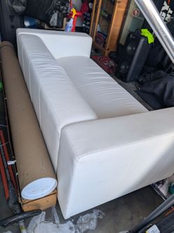 White couch