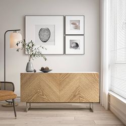 faux marble top modern TV stand