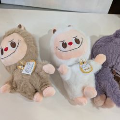 Labubu plushies
