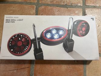 Sharper Image BBQ Grill Light and Fan