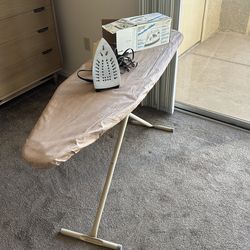 Iron and ironing board   ESTATE SALE