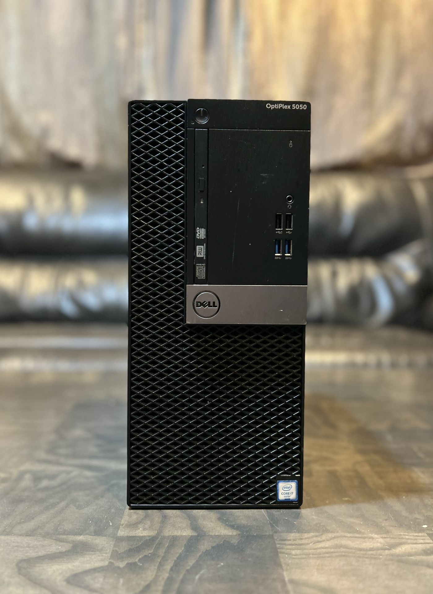 Gaming DELL Optiplex 5050 MT Core i7 16GB RAM 512GB SSD GTX 1060 6GB GPU Windows 11 desktop computer
