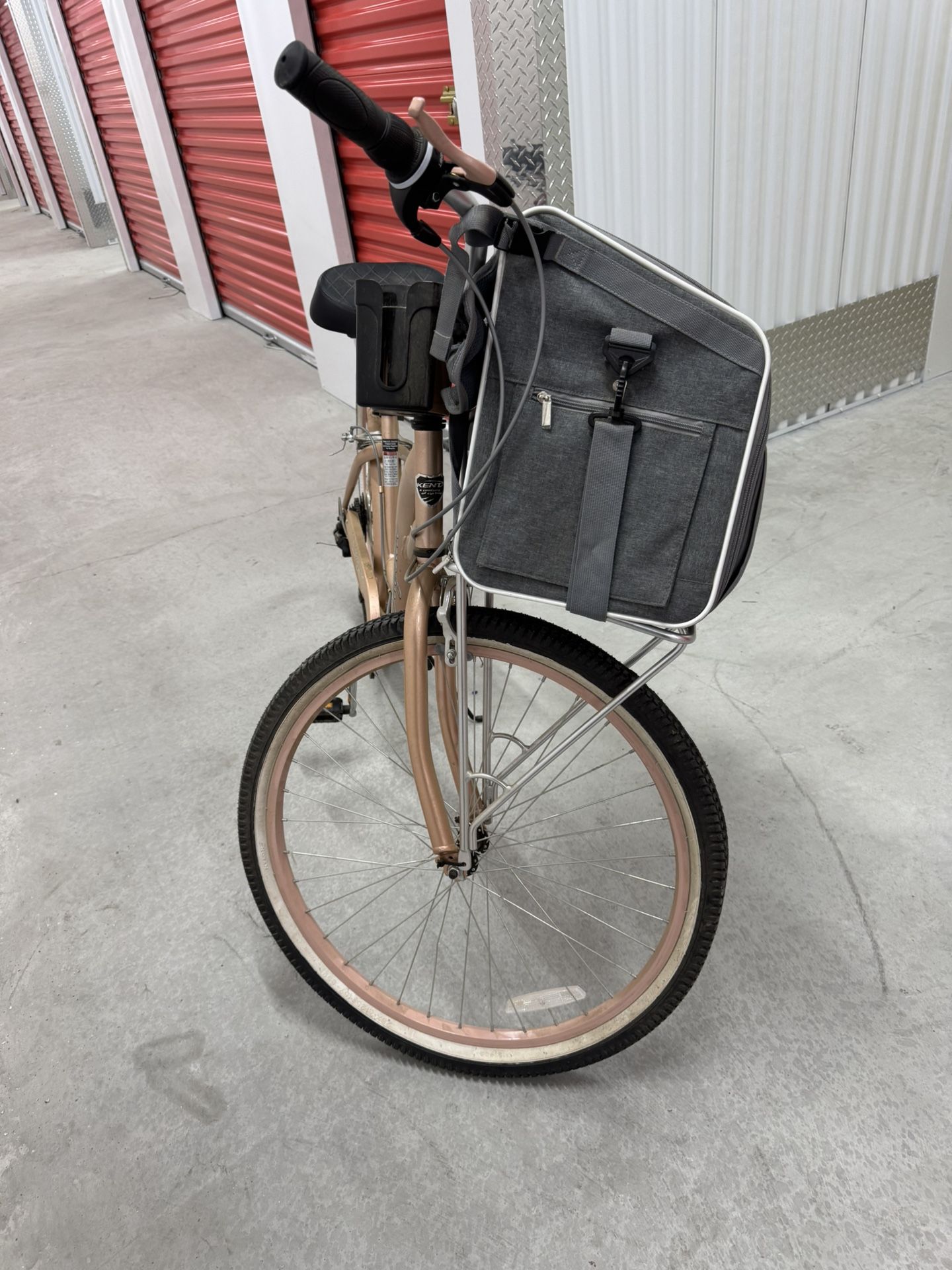 Bike Beach Cruiser With Doggy Carrier