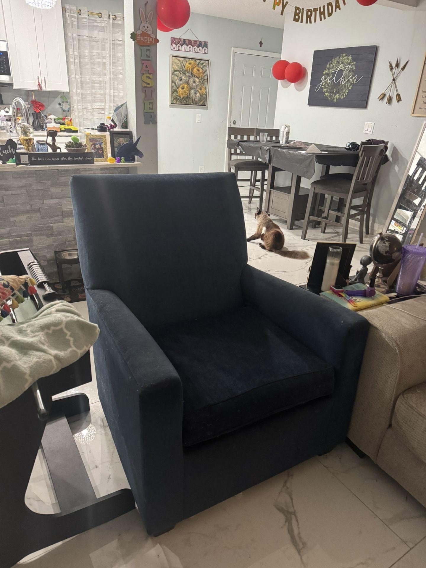 Two Matching Living Room Chairs