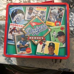 Dodgers Tin Lunch Box