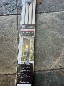 Screen Tight Build-A-Screen 36" Window Screen Kit