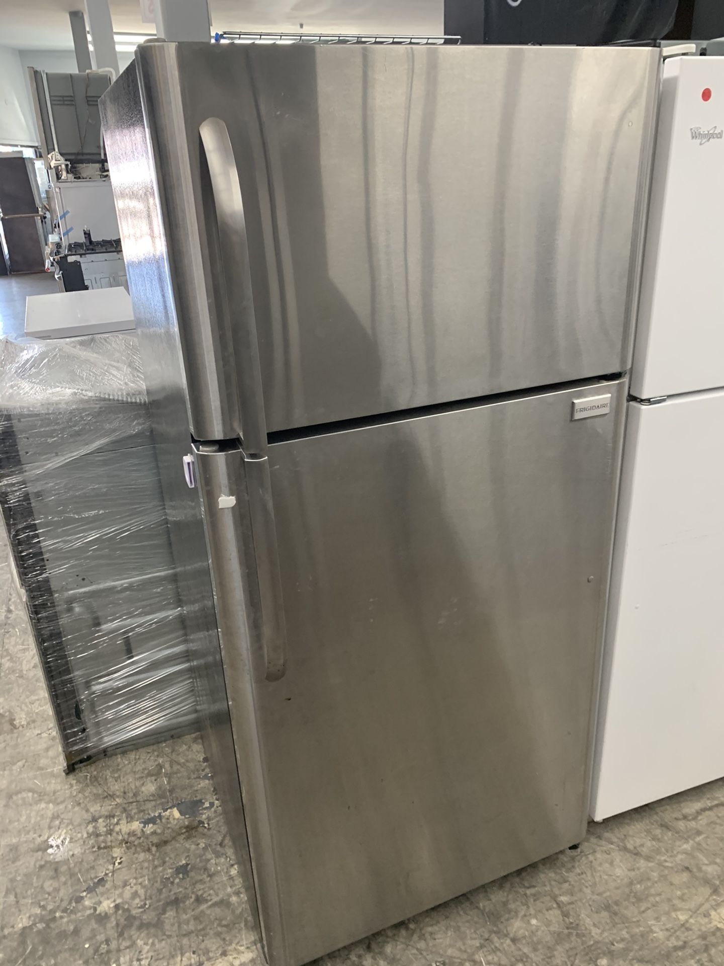 Frigidaire Top & Bottom In Stainless Steel Used