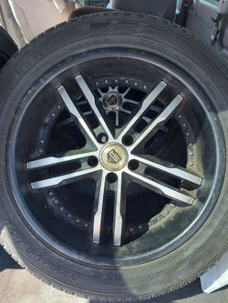 20 inch rims with tires
