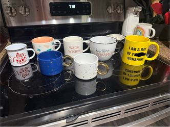 Assorted mugs
