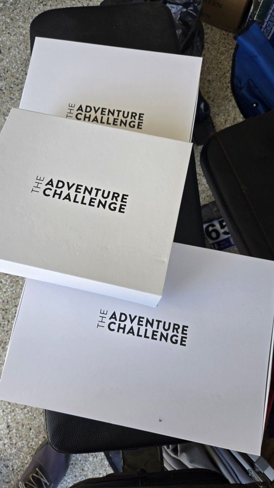 3 Adventure Challenge Boxes