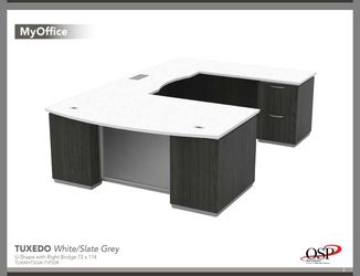 U Shaped Desk Office Furniture