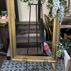 Wedding Huge Gold frame & decor